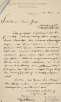 Karl Rosner - Brief - 23. Mai 1902