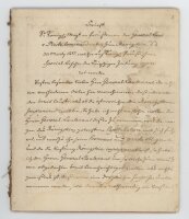 Friedrich der Große - Briefabschrift - ohne Datum
