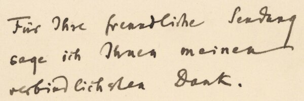 Herman Grimm - Visitenkarte Autograph Herman Grimm - Handschrift - nach 1873