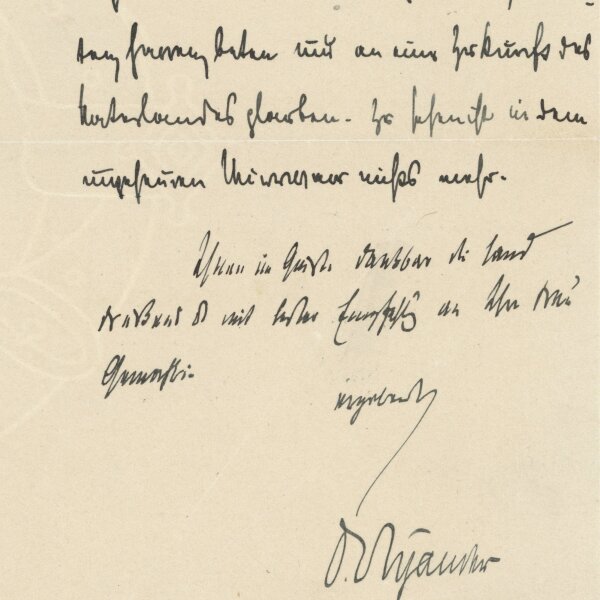 Ernst Dryander - Autograph Theologe u. Politiker Ernst Dryander - Handschrift - 1918
