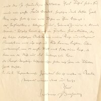Waldemar von Baußnern - Autograph Komponist...