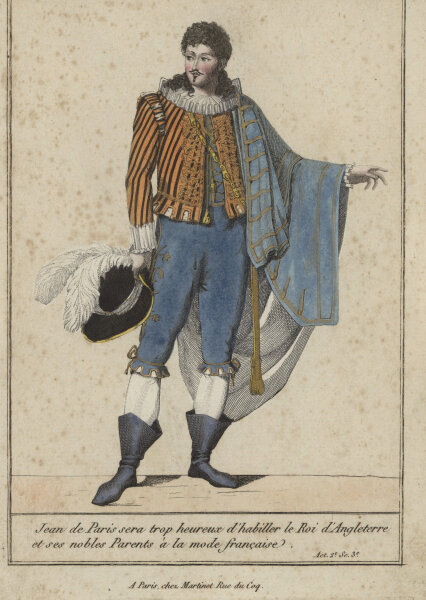 Aaron Martinet - Philippe in Jean de Paris - Kupferstich - um 1812