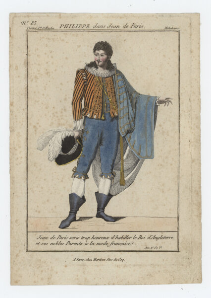 Aaron Martinet - Philippe in Jean de Paris - Kupferstich - um 1812