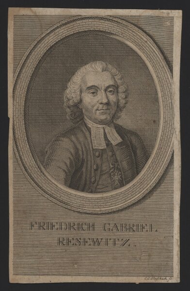 Christian Benjamin Glassbach - Friedrich Gabriel Resewitz - Kupferstich - 1770