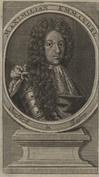 Unbekannter Künstler - Maximilian II. Emmanuel - Kupferstich - um 1750