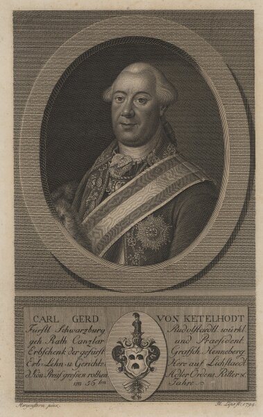 Johann Heinrich Lips - Carl Gerd von Ketelhodt - Kupferstich - 1794