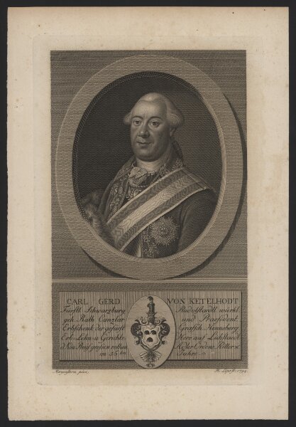 Johann Heinrich Lips - Carl Gerd von Ketelhodt - Kupferstich - 1794