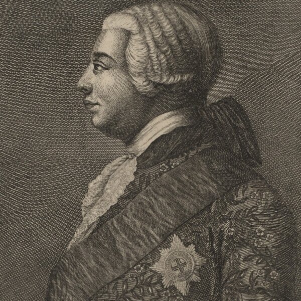 Christian Fritzsch - Georg III. (Vereinigtes Königreich) - Kupferstich - 1762