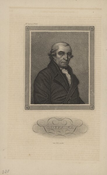 Bibliographisches Institut in Hildburghausen - Josias Friedrich Löffler - Stahlstich - um 1850