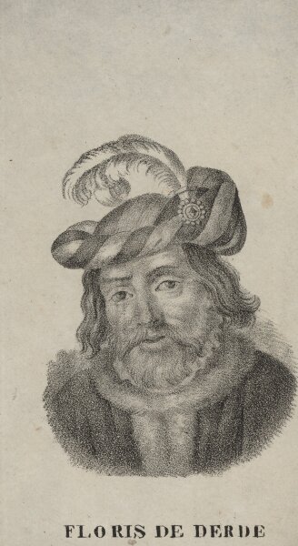 Unbekannter Künstler - Florens III. (Holland) - Lithographie - um 1820