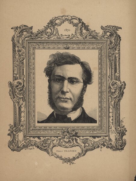 Unbekannter Künstler - Émile Ollivier - Holzstich - 1870