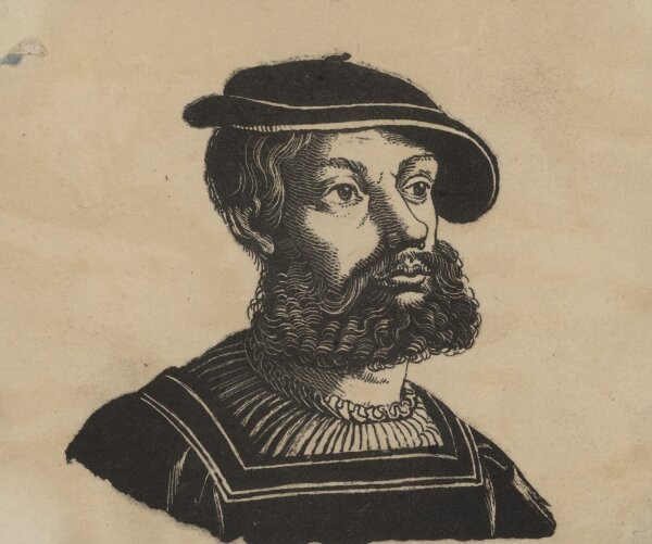 Unbekannter Künstler - Hans Holbein - Holzstich - um 1820