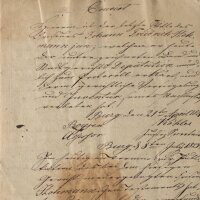 Johann Friedrich Hohmann - Testament Friseur Johann...