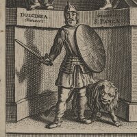 Unbekannter Künstler - Don Quichot und Merlyn u.a. -...