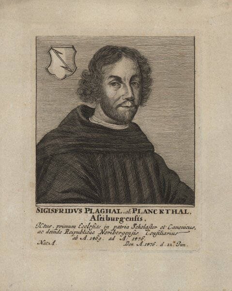 Unbekannter Künstler - Sigisfridus Planckthal - Kupferstich - 17. Jh.