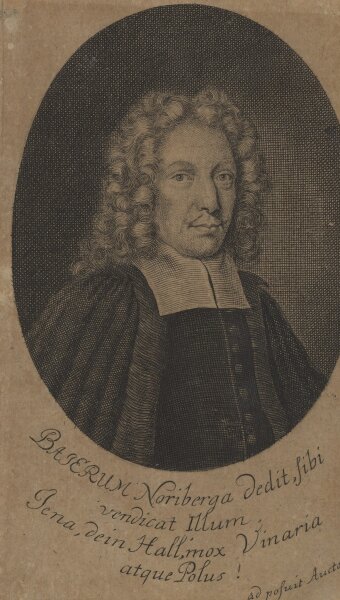 Martin Bernigeroth - Johann Wilhelm Baier der Ältere - Kupferstich - 17. Jh.