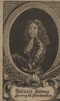 Unbekannter Künstler - Eberhard Ludwig Herzog zu...