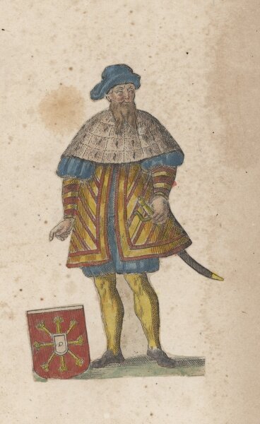 Unbekannter Künstler - Graf von Kleve - Kupferstich - 17. Jh.