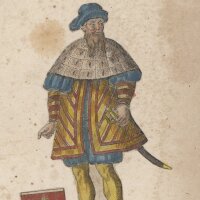Unbekannter Künstler - Graf von Kleve - Kupferstich...