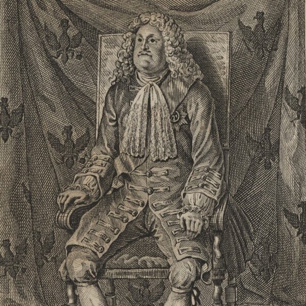 Johann Meno Haas - Friedrich der Große - Kupferstich - 18. Jh.