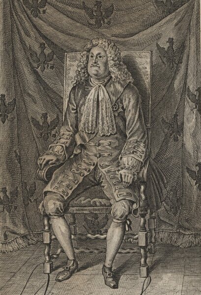 Johann Meno Haas - Friedrich der Große - Kupferstich - 18. Jh.
