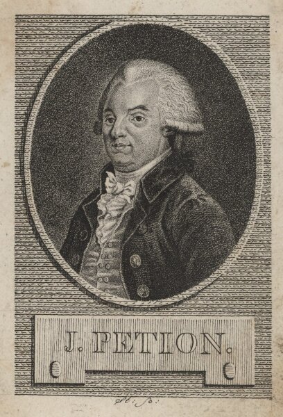 Andreas Stöttrup - Jérôme Pétion de Villeneuve - Kupferstich - 18. Jh.
