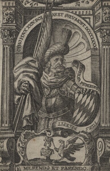 Philipp Kilian - Otto I. Fürst von Bayern - Kupferstich - 17. Jh.