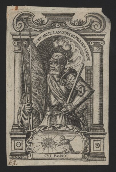 Philipp Kilian - Heinrich V. (Bayern) - Kupferstich - 17. Jh.
