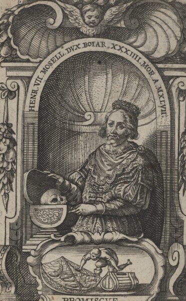 Philipp Kilian - Heinrich VII. (Bayern) - Kupferstich - 17. Jh.