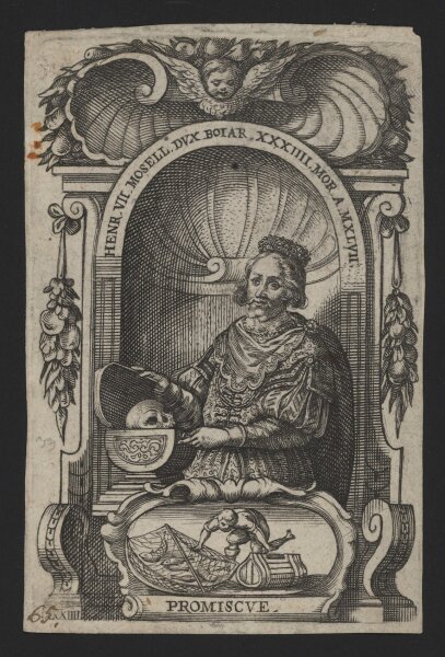 Philipp Kilian - Heinrich VII. (Bayern) - Kupferstich - 17. Jh.