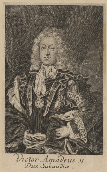 Unbekannter Künstler - Viktor Amadeus II. - Kupferstich - 18. Jh.