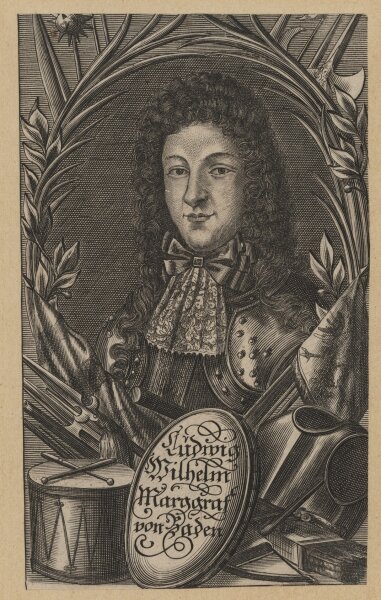 Unbekannter Künstler - Ludwig Wilhelm (Baden-Baden) - Kupferstich - 17. Jh.