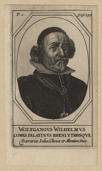 Unbekannter Künstler - Wolfgang Wilhelm von Pfalz-Neuburg - Kupferstich - 17. Jh.