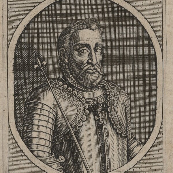 Johann Frischmann - Heinrich II (Frankreich) - Kupferstich - 17. Jh.