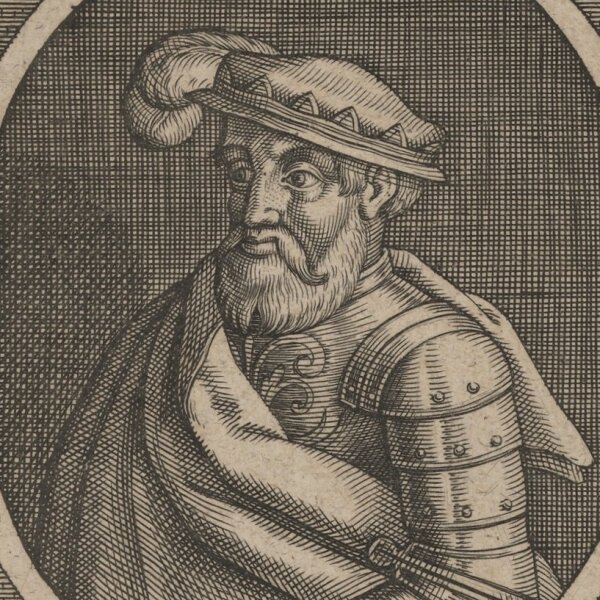 Johann Frischmann - Philipp IV. (Frankreich) - Kupferstich - 17. Jh.