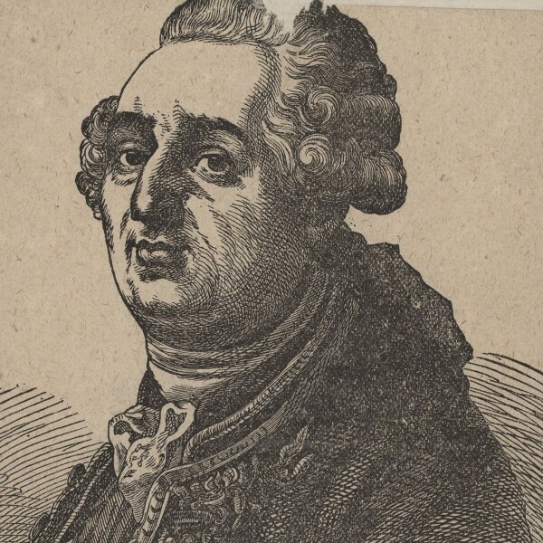 Unbekannter Künstler - Ludwig XVI - Holzstich - 20. Jh.
