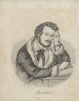 Carl Wilhelm Medau - Ludwig von Schwanthaler - Holzstich...
