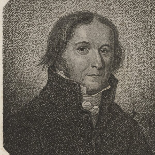 Carl Traugott Riedel - Ernst Moritz Arndt - Punktierstich - um 1820